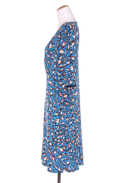 SAKAGUCHI (NZ) Animal print jersey knit dress! 12