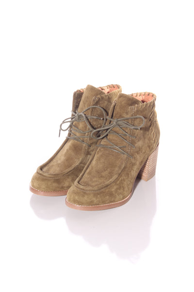 MISSFIT - Stitch detail leather ankle boot! 40