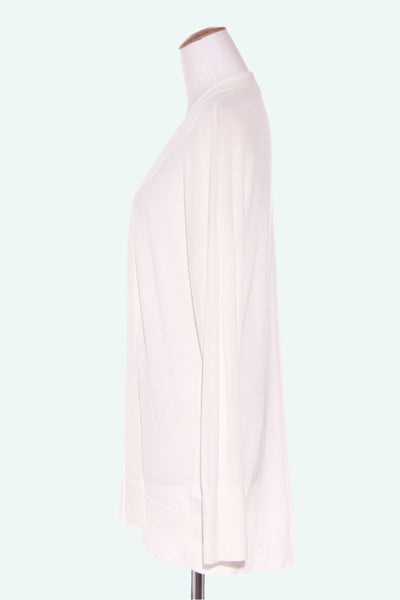 ZARA - White sheer viscose/nylon cardi! 10-12