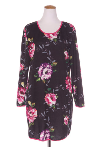 CHARLO - Black floral jersey dress! 14