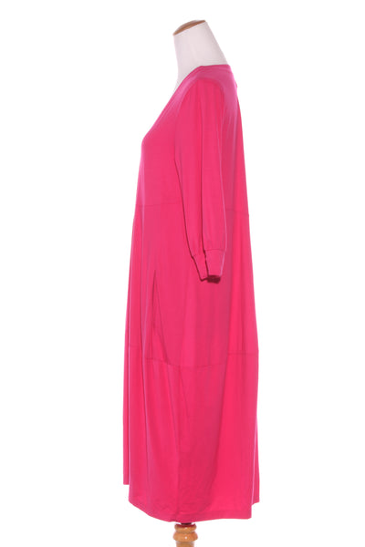 JIGSAW - Diagonal pink dress with pockets! 12