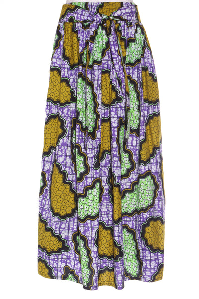 Abstract print maxi skirt! 8-12