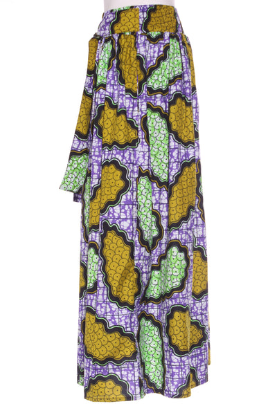 Abstract print maxi skirt! 8-12