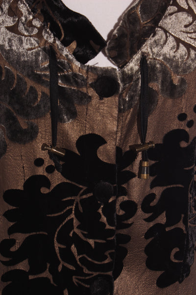 CACHET - Flocked velvet print duster! 10