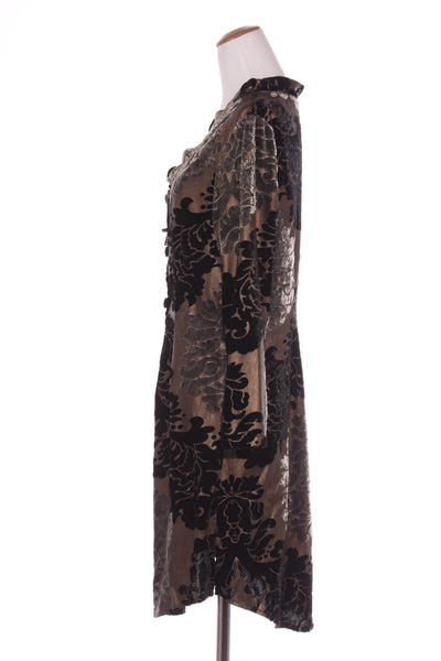 CACHET - Flocked velvet print duster! 10