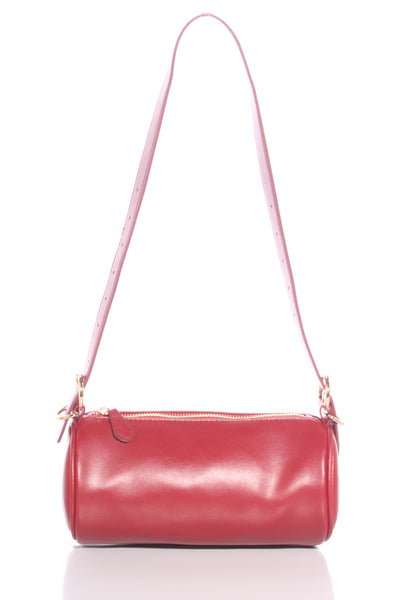 GLASSONS - Burgundy cylinder bag!