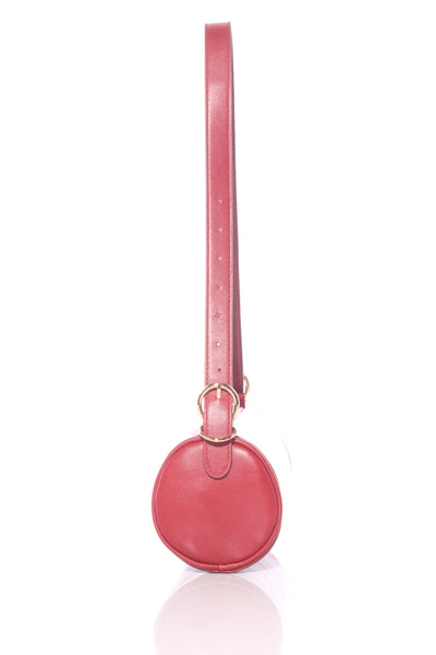 GLASSONS - Burgundy cylinder bag!