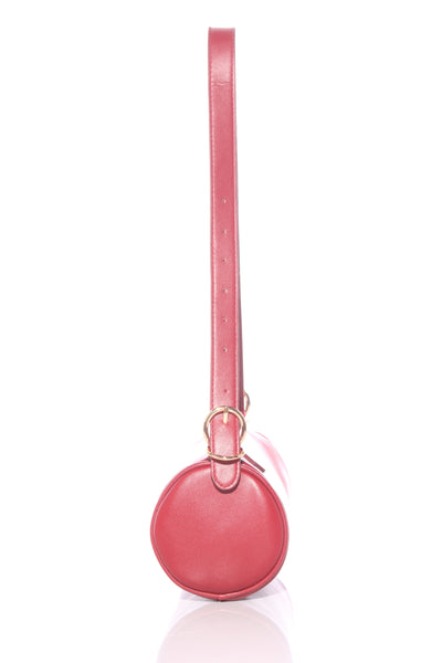 GLASSONS - Burgundy cylinder bag!