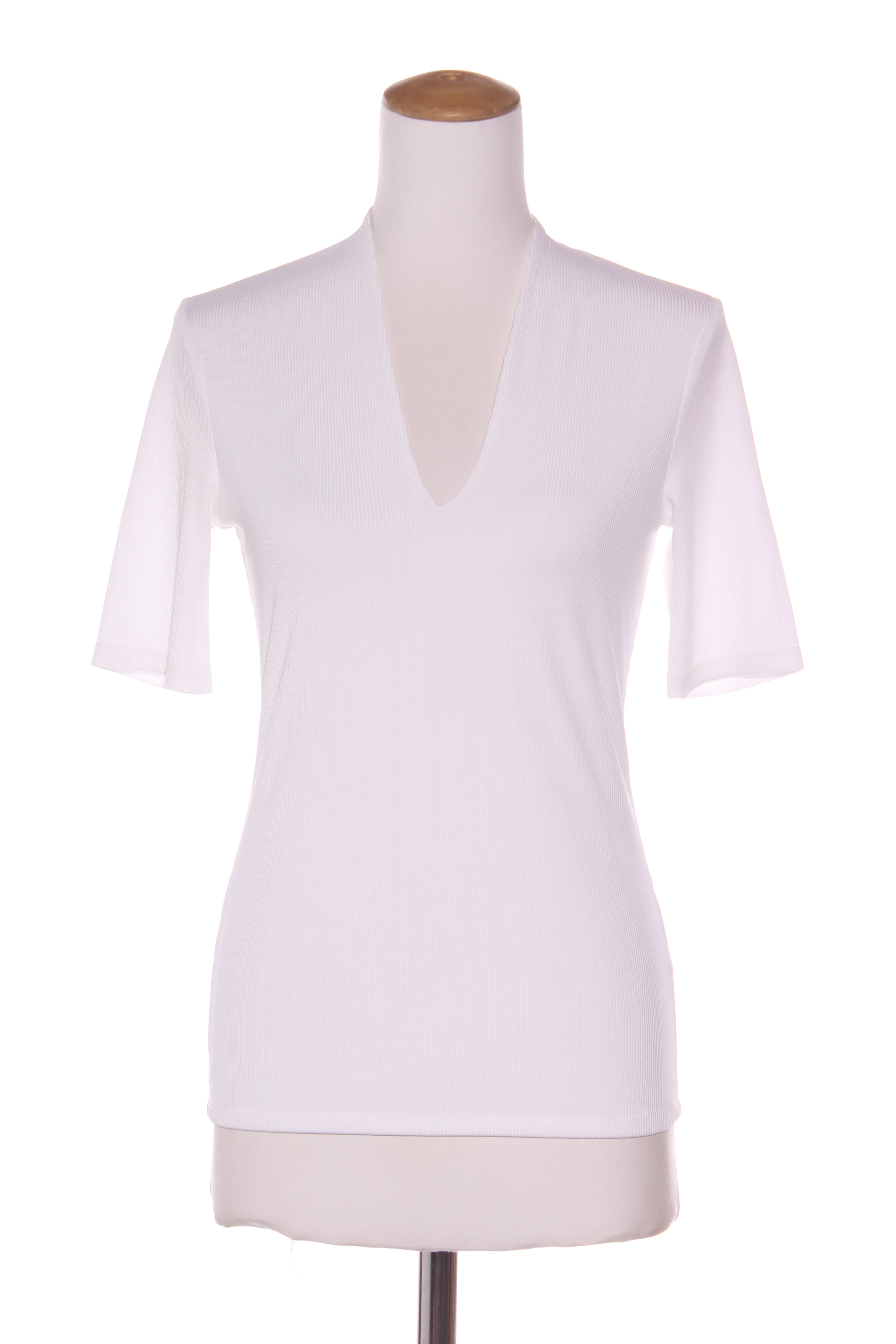 WITCHERY White rib knit top! 8-10