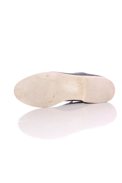 ISABELLA ANSELMI "Duct" polka dot leather loafers! 40