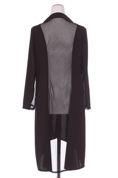 ANNAH S - Mesh panel duster coat! 16