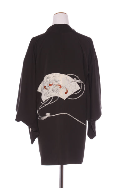 Vintage Japanese kimono - Reversible print! 8-14