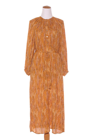 STELLA + GEMMA (BN) Mustard print maxi dress! 10