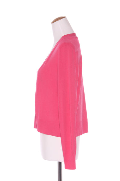 FOIL - Pink viscose knit cardi! 12