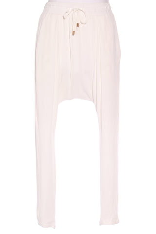 PRETTY BASIC - Cream drop crotch pant! 8