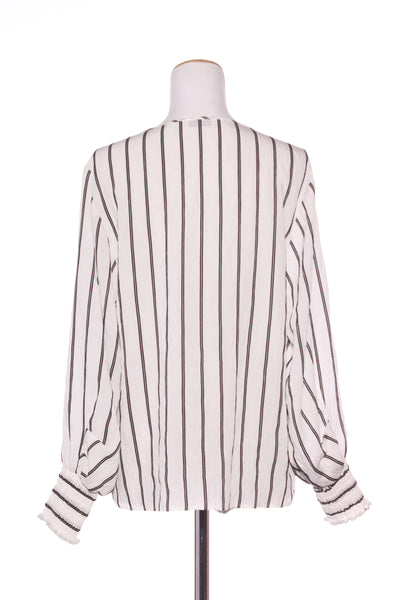 COUNTRY ROAD - Shirred cuff stripe top! 14