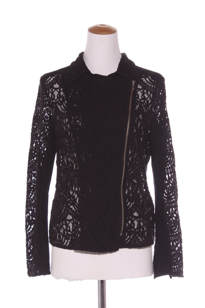 BETTIE MONROE (NZ) Zip front lace jacket! 14
