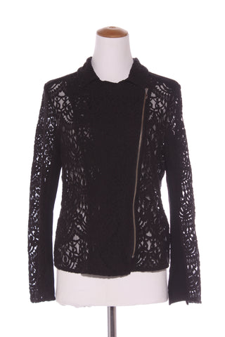 BETTIE MONROE (NZ) Zip front lace jacket! 14