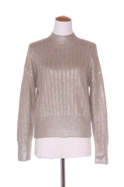 LILI SIDONIO - Silver foil knit jumper! 12