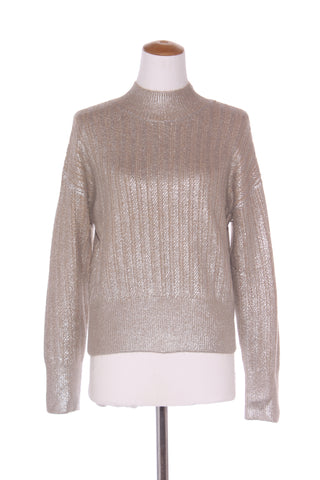 LILI SIDONIO - Silver foil knit jumper! 12