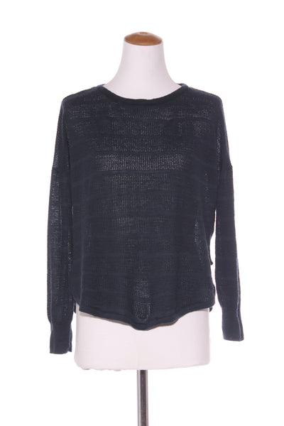 MAX - Patterned merino knit - Dark teal! 10-12