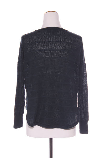 MAX - Patterned merino knit - Dark teal! 10-12