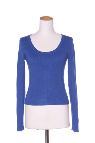ANKO - Blue rib knit L/S top! 14