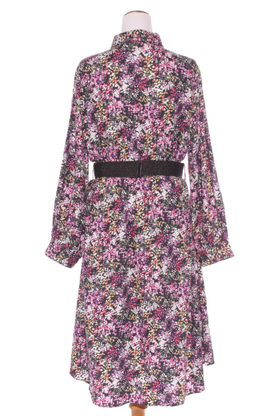 BETTY BASICS - Floral print belted shirt dress! 18