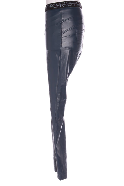 MOTTO - Faux leather miracle pant - Teal! 10