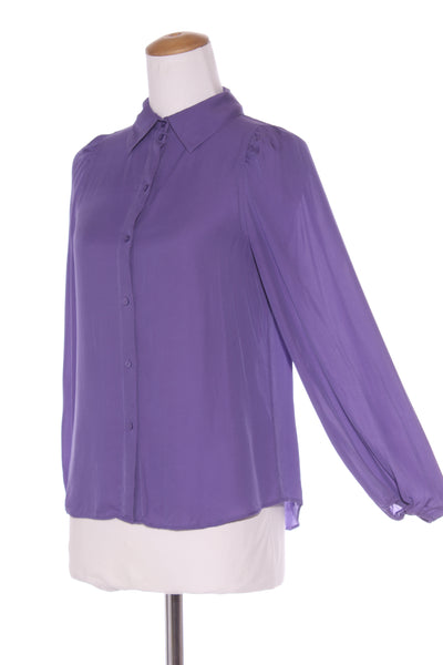 COUNTRY ROAD - Silk blend billow sleeve shirt! 6-8
