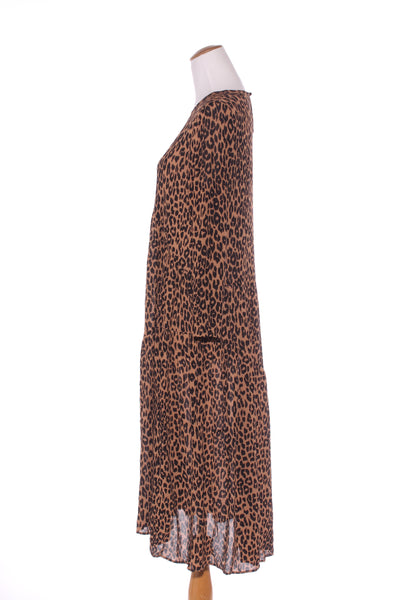 HARRÏE & SAM (NZ) Leopard tiered midi dress! 12