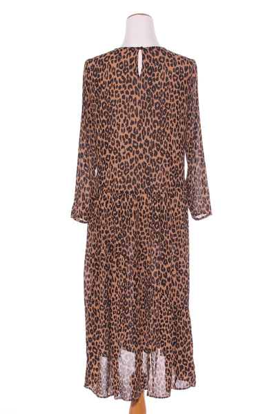 HARRÏE & SAM (NZ) Leopard tiered midi dress! 12