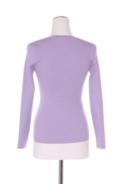 DECJUBA - Rib knit Henley top - Lavender! 10-12