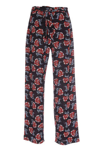 ISAAC + LULU - Floral print wrap front pant! 14