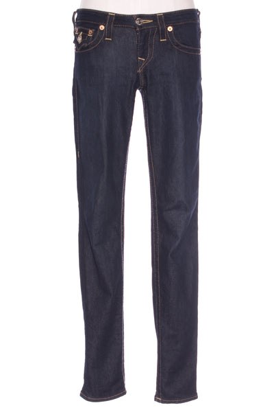 TRUE RELIGION "Skinny W/Flaps" low rise jean! 27/9