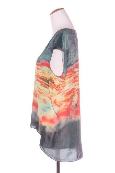 DECJUBA - Sleeveless abstract print top! 10