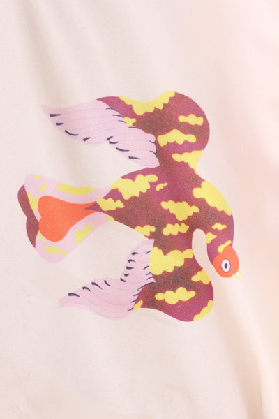 IRIS MAXI - Serpents and wings of the night satin shirt! 16