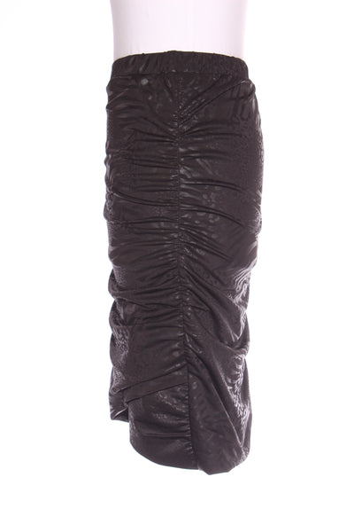 AUGUSTINE - Black animal print "Meow" skirt! 8