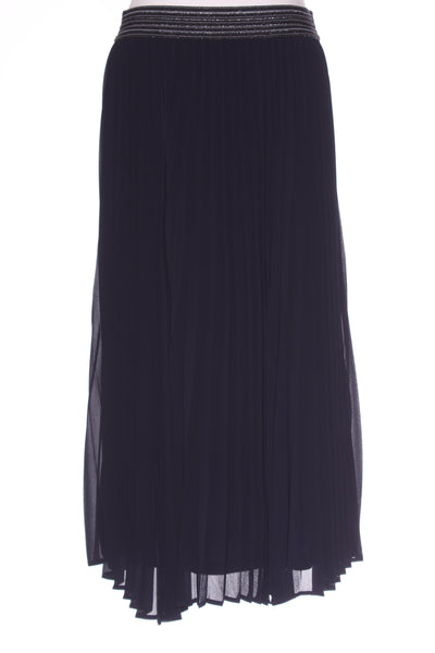 MADLY SWEETLY - Just pleat it side stripe skirt - Navy! 14