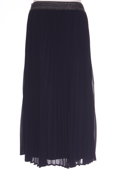 MADLY SWEETLY - Just pleat it side stripe skirt - Navy! 14