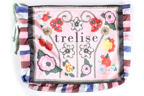 TRELISE COOPER - Floral printed silky dust bag!