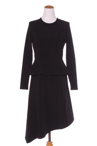 ASOS (UK) Asymmetric rib ponte peplum dress! 12