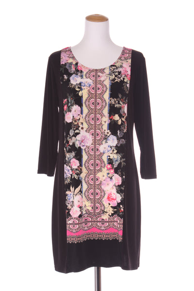 WHO'S HENRI? - Print panel jersey knit dress! 12