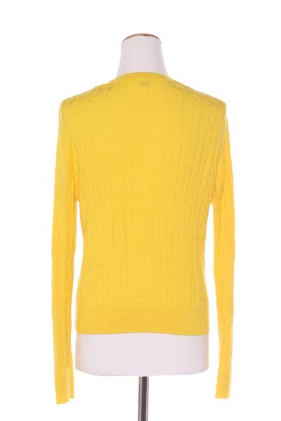 KATE SYLVESTER - Super soft cable knit Winnie cardi - Yellow! 14