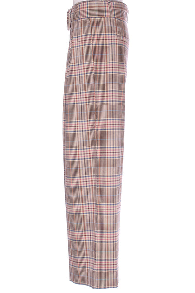 MAX - Plaid belted wide leg pant! 10