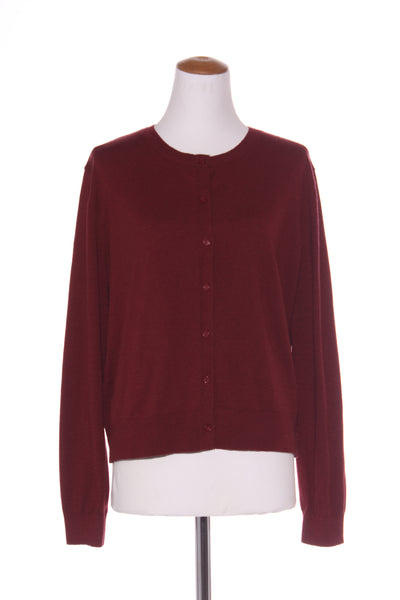 H&H - Maroon soft viscose knit cardi! 16