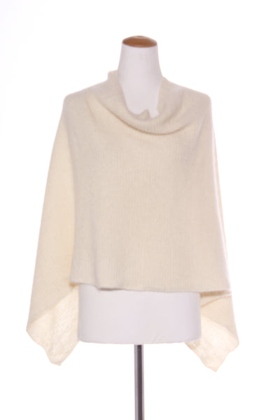 NO LABEL - Wool/mohair knit poncho! 10-14