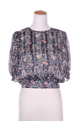 IVY & JACK "Siena" floral tie back top! 8