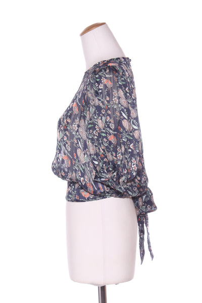 IVY & JACK "Siena" floral tie back top! 8