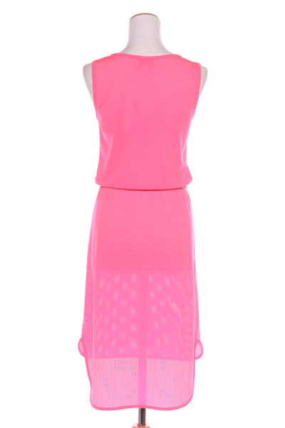CHARLO - Neon pink mesh dress! 8
